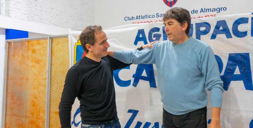 La agrupación Campana con Justicia Social le brindó su apoyo a Abella