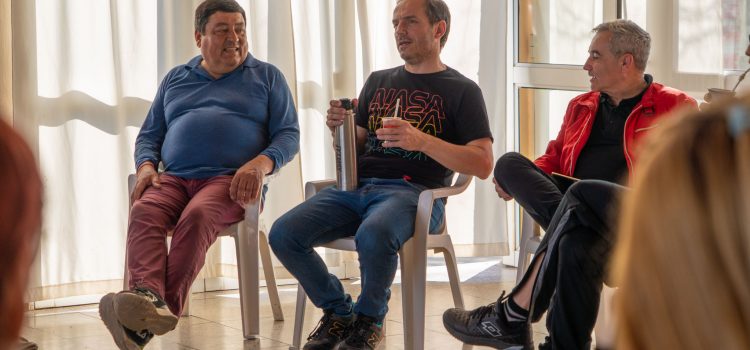 Abella se reunió con la nueva Asociación de Jubilados y Pensionados Barrios Unidos Campana