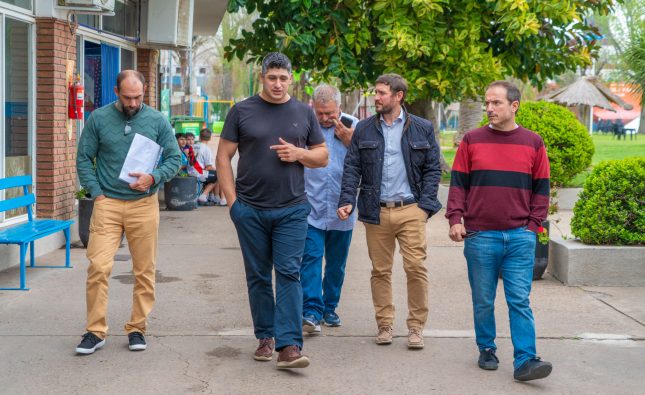 El intendente Abella se reunió con las nuevas autoridades del Campana Boat Club