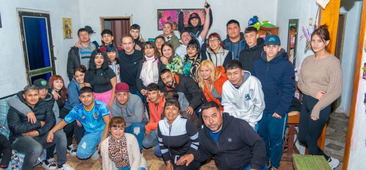 Jóvenes de La Josefa compartieron sus ideas y proyectos con el Intendente