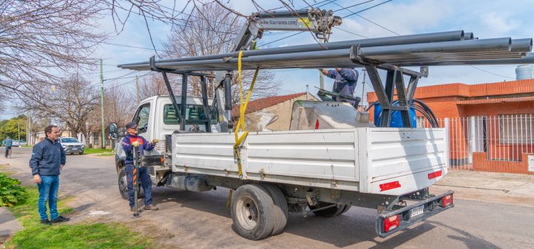 El Intendente recorrió trabajos que se realizan en Villanueva
