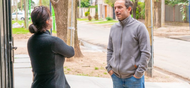  En La Argentina, el Municipio sigue conectando viviendas a la red cloacal