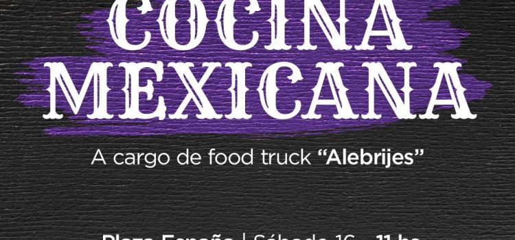 Este sábado habrá una clase de cocina mexicana en el Mercadito