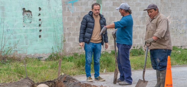 La Josefa: comenzó el asfaltado de la calle Gil Castro, la última de tierra en el barrio