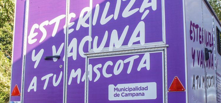 El quirófano móvil realizará castraciones gratuitas en la Plaza Eduardo Costa