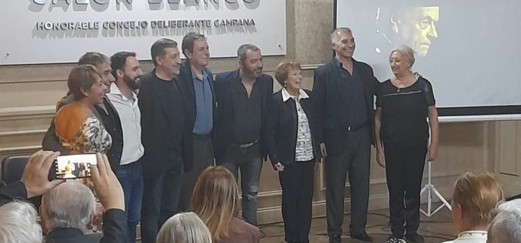 Artistas de la ciudad se lucieron en un gran homenaje a Atilio Stampone