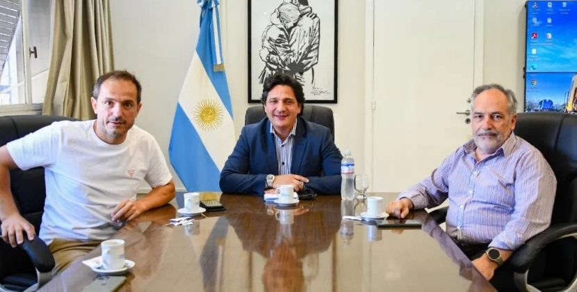 Abella mantuvo un encuentro de trabajo con el Presidente de Trenes Argentinos