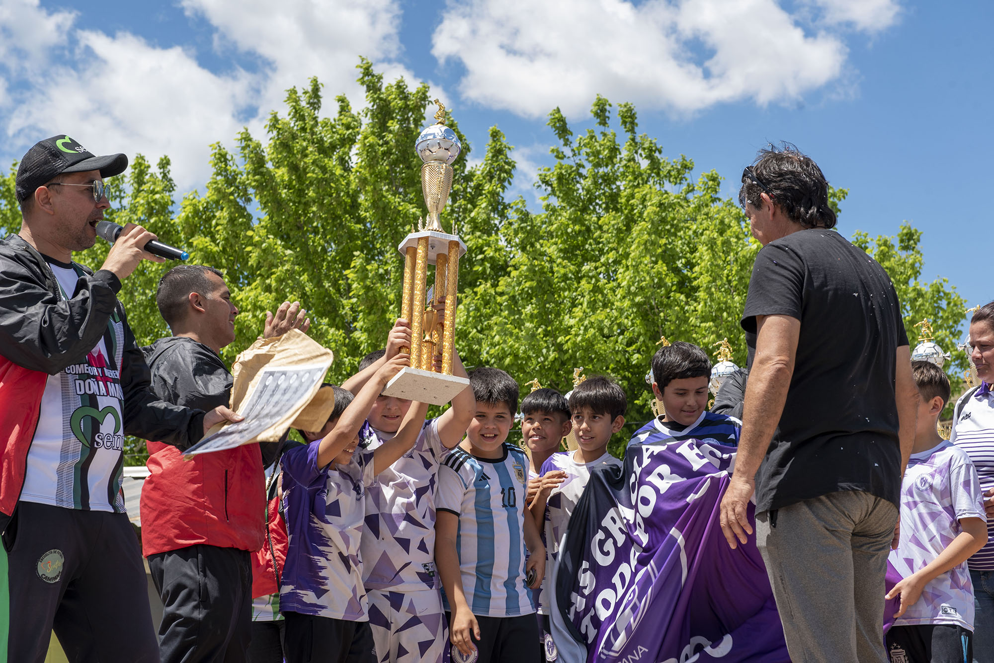 El Municipio acompañó la premiación de la Liga Infantil de la AFC