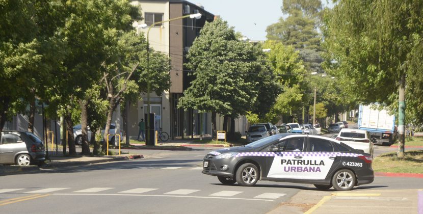 Los móviles de la Patrulla Urbana recorren casi 400 kilómetros diarios por la ciudad