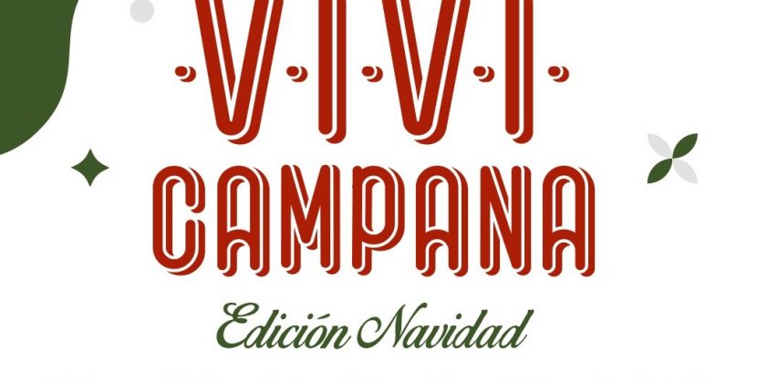 Este viernes llega “Viví Campana – Edición Navidad” a la plaza Eduardo Costa