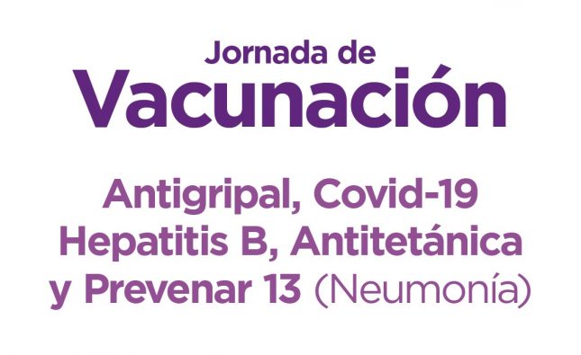 Mañana los vecinos podrán vacunarse en la Plaza Eduardo Costa