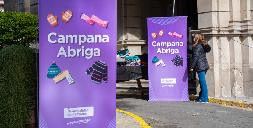 “Campana Abriga”: el Municipio sigue recibiendo ropa de abrigo para quienes más lo necesitan