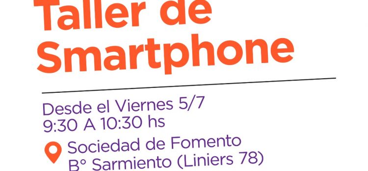 Adultos mayores podrán aprender a usar el celular en la sociedad de fomento de barrio Sarmiento